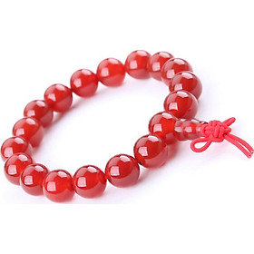 Vòng tay nữ mã não đỏ phong thủy
