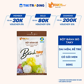 Bột bánh bò rễ tre Tài Ký gói 500g