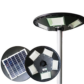 Mua Đèn sân vườn  lối đi  công viên năng lượng mặt trời cao cấp UFO-250W siêu sáng  chiếu sáng liên tục trên 12h