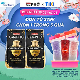 Combo 2 Túi cà phê Phố Rang Xay - MacCoffee 450gr