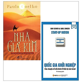 Combo Nhà Giả Kim + Quốc Gia Khởi Nghiệp