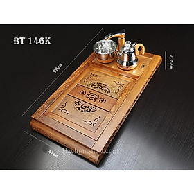 Mua Bàn Trà Điện Gỗ Mun Đuôi Công