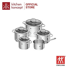 Mua Bộ Nồi Inox Đáy 3 Lớp Zwilling Essence 5 Món
