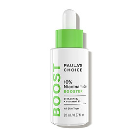 Tinh chất thu nhỏ lỗ chân lông Paula's Choice 10% Niacinamide Booster 20ml