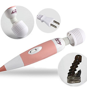 Chày Rung Massage Cắm Điện Kèm Đầu Phụ (Giao Mẫu Ngẫu Nhiên)