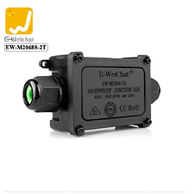 Đầu cút nối điện chống nước IP68 lắp panel hộp kỹ thuật 2 nhánh, 3 nhánh, 4 nhánh E-WEiCHAT. Hàng chính hãng