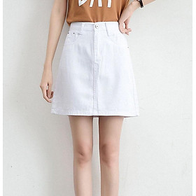 Chân váy jean dáng dài CV0530  Thời trang công sở KK Fashion