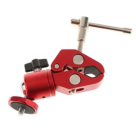 Ballhead Clamp Camera Mount Tripod Head Hot Shoe Adapter for Canon