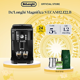 Mua  Hàng chính hãng  Máy pha cà phê tự động DeLonghi Magnifica S ECAM12.122.B