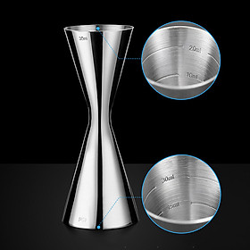 Stainless Steel Measure Cup Double Head Bar Party Wine Cocktail Shaker Jigger Specification:30 / 45ml