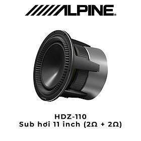 HDZ-110 Loa sub hơi ô tô Alpine Status 11 INCH (2Ω+2Ω) chính hãng Alpine
