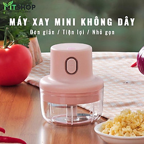 Mua Máy Xay Thực Phẩm Nạp Sạc JapanCare (1 máy 2 cối 100ml+250ml) - Home and Garden