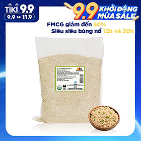 Hạt Quinoa Diêm Mạch Trắng Smile Nuts Túi 5kg - Sản phẩm hữu cơ được nhập