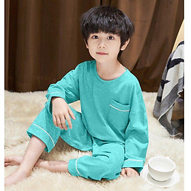 Bộ cotton dài tay cho bé trai bé gái Magickids quần áo trẻ em thu đông co