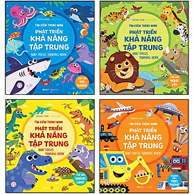 [Download Sách] Combo 4 Cuốn: Tìm Kiếm Thông Minh - Phát Triển Khả Năng Tập Trung