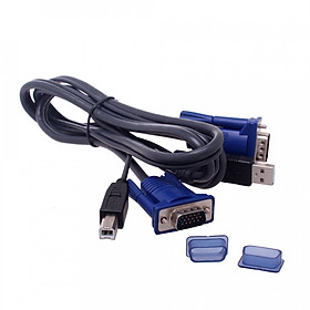  Cáp KVM USB 1.5m - Cáp nối bộ KVM AZONE