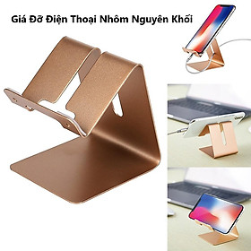 Mua Giá Đỡ Điện Thoại  Máy Tính Bảng S014 Hợp Kim Nhôm  Kiểu Đứng PC Desktop Bằng Nhôm Nguyên Khối Sang Trọng - TuHaiStore