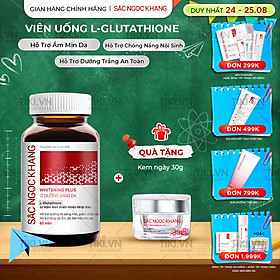 Viên Uống Sắc Ngọc Khang Dưỡng Trắng Sáng Da Whitening Plus 60 Viên