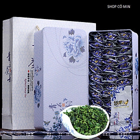 TRÀ THIẾT QUAN ÂM AN KHÊ CAO CẤP 250gr - 32 gói nhỏ gọn tiện lợi trong hộp thiếc sang trọng