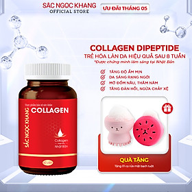 Collagen Sắc Ngọc Khang thế hệ mới 100% từ Nhật Bản [Hộp 60 viên]