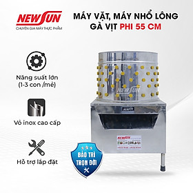 Hình ảnh Máy Vặt Lông Gà Vịt NEWSUN 55Cm