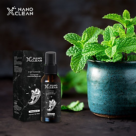 Chai Xịt Diệt Khuẩn Nano Bạc Khử Mùi Hôi Giày, Hôi Chân Nano Xclean For Shoes Dung tích 50ml và 100ml-Khử Khuẩn, Khử Mùi-Nano Bạc AHT Corp (AHTC)-Hương Bạc Hà