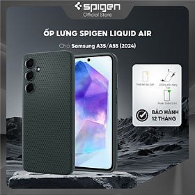 Ốp lưng Spigen Samsung  Liquid Air cho Samsung Galaxy A35/A55 6.6″ (2024) - Thiết kế chống sốc - Hàng Chính Hãng