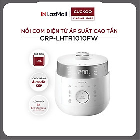 Mua Nồi Cơm Cao Tần Cuckoo 1.8 lít CRP-LHTR1010FW  Nồi Cơm Điện 1.8L  Nội Địa Hàn - Hàng Chính Hãng