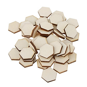 100pcs Unpainted Wooden Discs Wooden Pieces Wooden Tags Gift Tags