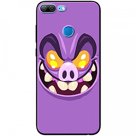 Ốp lưng dành cho Honor 9 Lite mẫu Mặt heo tím