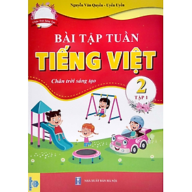 Sách - Bài tập tuần Tiếng Việt 2 Tập 1 - Chân trời sáng tạo