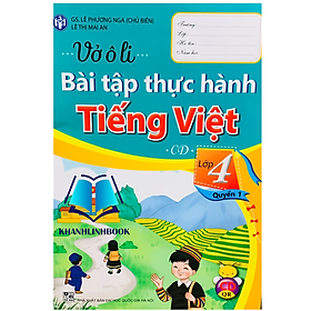 Sách - Vở Ô Li Bài Tập Thực Hành Tiếng Việt Lớp 4 - Quyển 1 ( cánh diều )