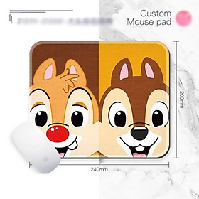 Mua Miếng di chuột in hình CHIP VÀ DALE miếng kê chuột miếng lót chuột dễ thương anime