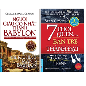 Combo 2Q: Người Giàu Có Nhất Thành Babylon + 7 Thói Quen Của Bạn Trẻ Thành Đạt (Top Sách Bán Chạy Nhất Mọi Thời Đại) 