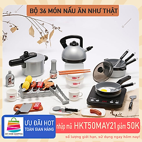 Đồ chơi nấu ăn Đồ chơi bé gái Kitchen set kích thước lớn như thật