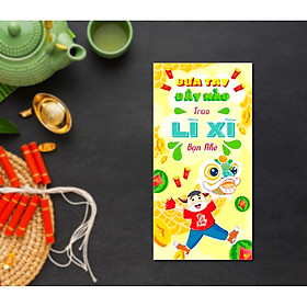 Combo 5 BAO LÌ XÌ MỪNG TUỔI CHÚC MỪNG NĂM MỚI TẾT TÂN SỬU 2021 – Mẫu Mới nhất, Chất Liệu Giấy Xịn Loại 1, Phù Hợp Với Mọi Lứa Tuổi
