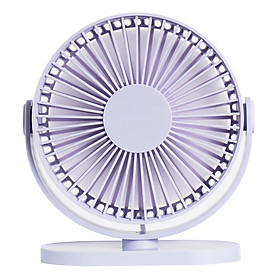 Xiaomi Youpin 3Life Quạt Mini Để Bàn 3 Tốc Độ Gió Sạc USB Yên Tĩnh Tốt Cho Nhà Ở  Văn Phòng  Xe Hơi Hàng nhập khẩu - Tím nhạt