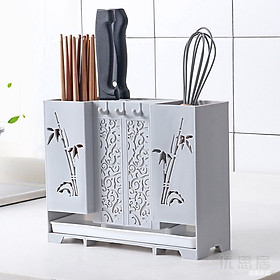 Mua Kệ Cắm Dao Trúc Xinh : Kệ Đũa Muỗng Dán Tường   Để Bàn - Chính Hãng