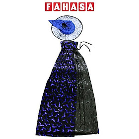 Áo Choàng Kèm Nón Hóa Trang Halloween 120 cm 2023 - Màu Xanh Đen