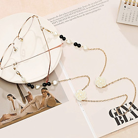 Dây đeo kính dây đeo khẩu trang glasses chain thời trang trái tim và hoa hồng ngọt ngào