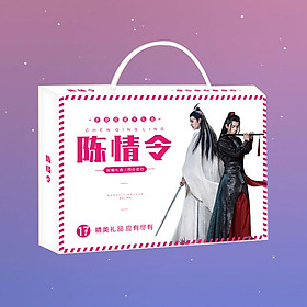 Hộp quà mini Ma đạo tổ sư Trần Tình Lệnh tặng miếng dán điện thoại