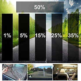1 Cuộn kereta màu đen 50cm x 100cm chống trầy xước chống tia UV cho cửa sổ xe hơi