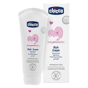 Kem Dưỡng Ẩm Chứa Omega Và Vitamin E Chicco 100ml