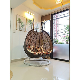 Mua Xích đu đôi home decore 2 cần treo N1
