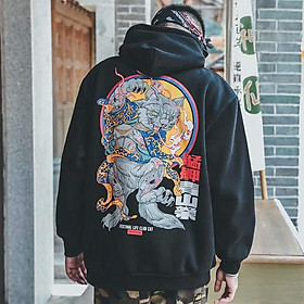 Áo Hoodie nam from rộng chất liệu nỉ ngoại nhập cao cấp in hình độc lạ