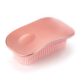 Portable TPEE Massage Soft Comb with Long and Short Teeth Harmless to Scalp Environmental Comb