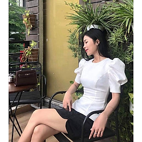 Áo Cổ Tròn Xếp Ly Tay Lyly