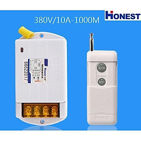 Mua Công tắc điều khiển từ xa máy bơm  động cơ công suất lớn Honest HT-6380KG-1 (380V/10A-1000M)
