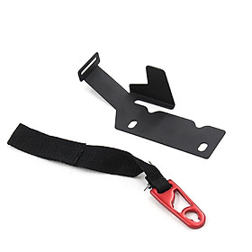 Car Rear Seat Release Belt with Buckle Adjustable Strap Car Rear Seat Release Pull Strap Belt Latch Kit Replacement for Ford Raptor F150