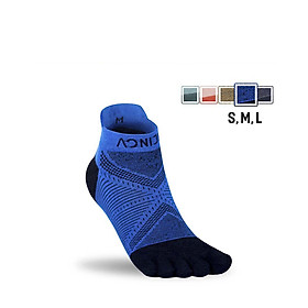 Tất Xỏ 5 Ngón Cổ Thuyền Thể Thao Aonijie E4824 - Thoáng Khí, Chống Phồng Rộp, Công Nghệ Coolmax